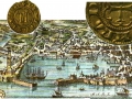 Grabado de Génova del siglo XVIII