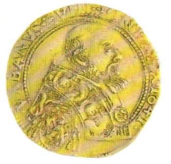 Quadrupla de oro de 1641
